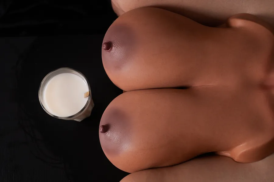 B92 Suntan Silicone Big Breasts Sex Toy - Image 4