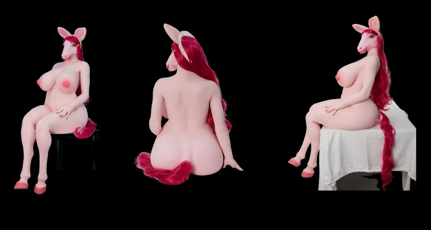 Monie 141cm Horse Sex Doll Body Details