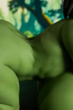 Alternative view of Zarga 70cm (2ft4) Silicone Goblin Mini Sex Doll