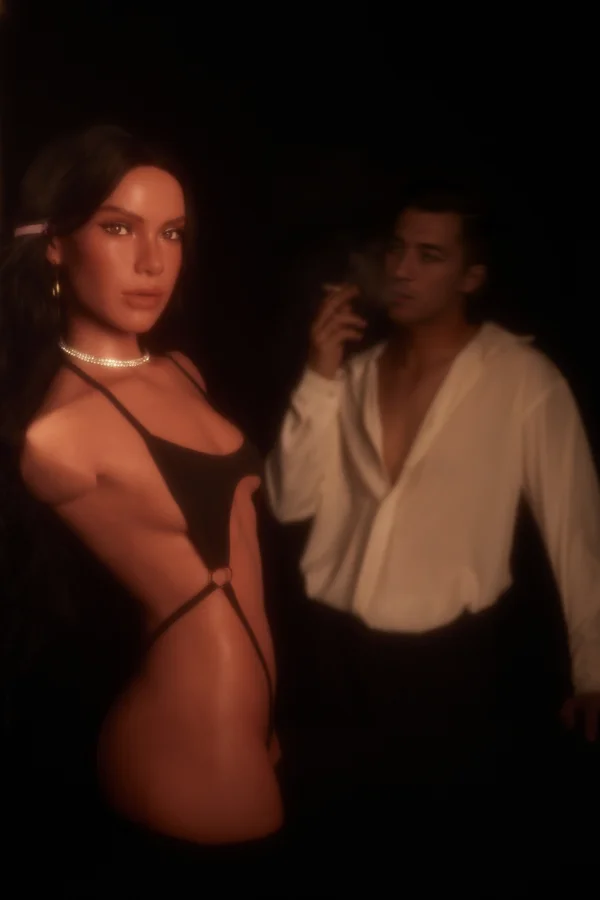 Carmen 80cm (2ft7) Silicone Ultra Light Weight Sex Torso | ROS Head - Image 5