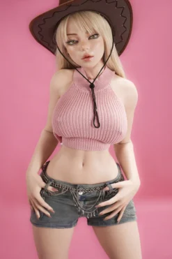 Rhea 156cm (5ft1) Silicone Blonde Sex Doll | Free ROS Second Head