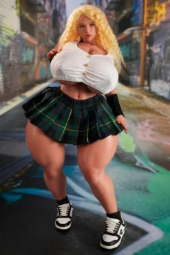 Chance 70cm (2ft4) Silicone BBW Mini Sex Doll