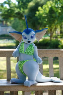 Alternative view of Vaporoen 100cm (3ft3) Silicone Furry Sex Doll