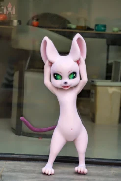 Alternative view of Cheese Mouse 80cm (2ft7) Silicone Furry Sex Doll