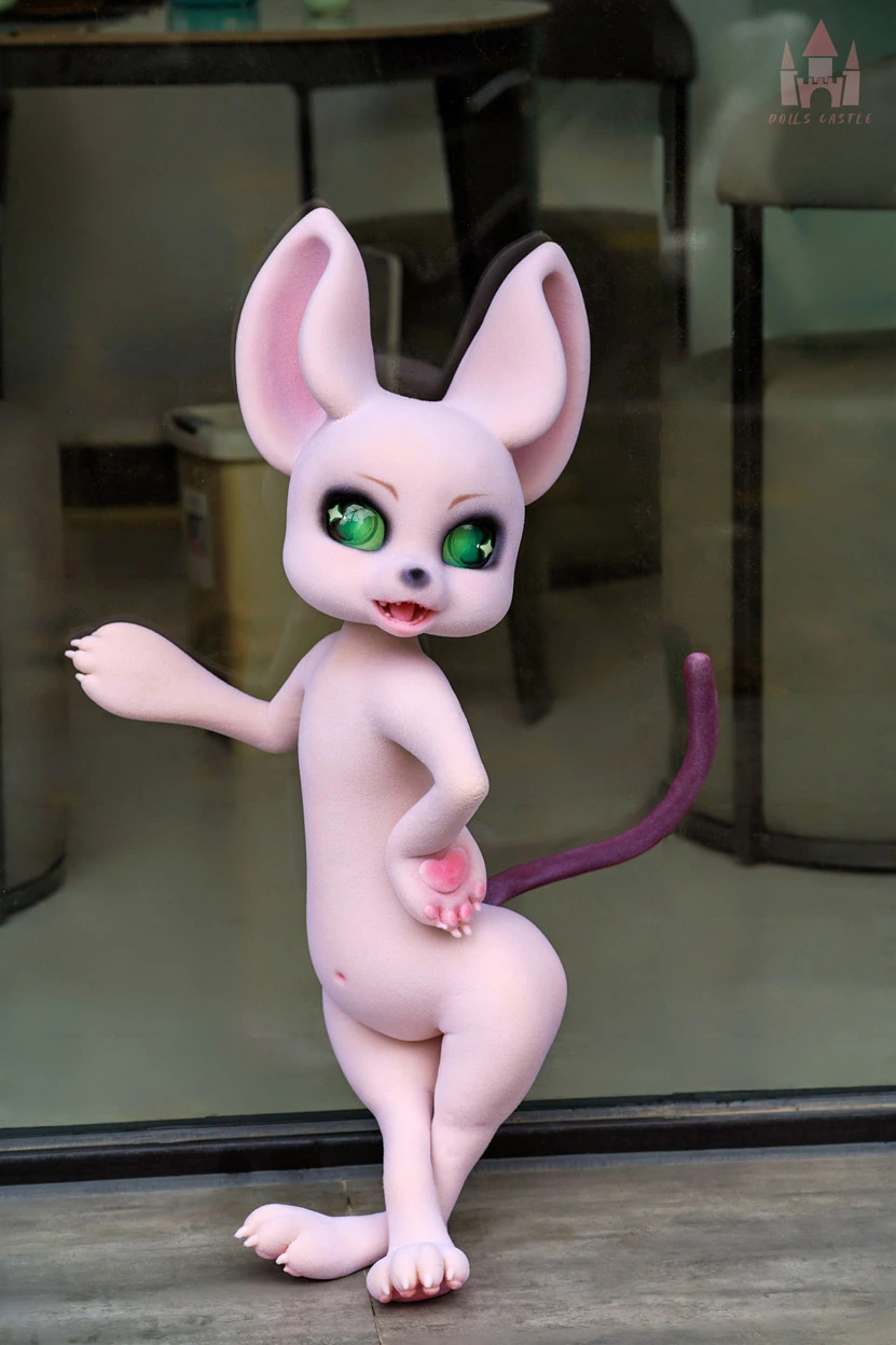 Cheese Mouse 80cm (2ft7) Silicone Furry Sex Doll - Image 4