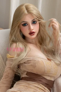 167 cm (5 ft 6) E-cup Blonde Freckles Silicone Sex Doll AB29