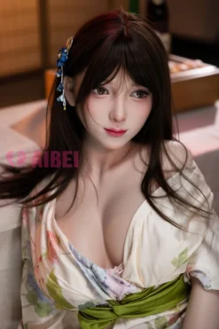 167 cm (5 ft 6), E-cup, Fair Skin,Japanese Silicone Sex Doll , A17, US In Stock