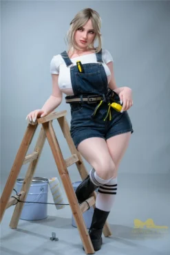 Alternative view of 160 cm (5 ft 3) H-cup Silicone Sex Doll S17 - US In Stock