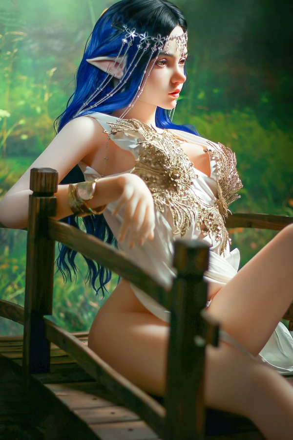 160 cm (5 ft 3) B-cup ELF Hybrid Sex Doll M8 (Moveable Jaw) - Image 2