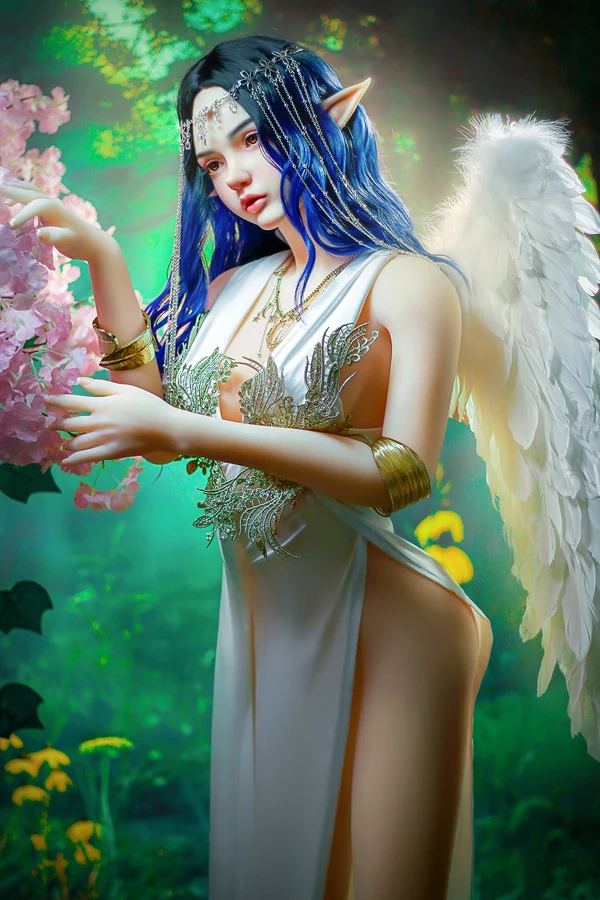 160 cm (5 ft 3) B-cup ELF Hybrid Sex Doll M8 (Moveable Jaw) - Image 16