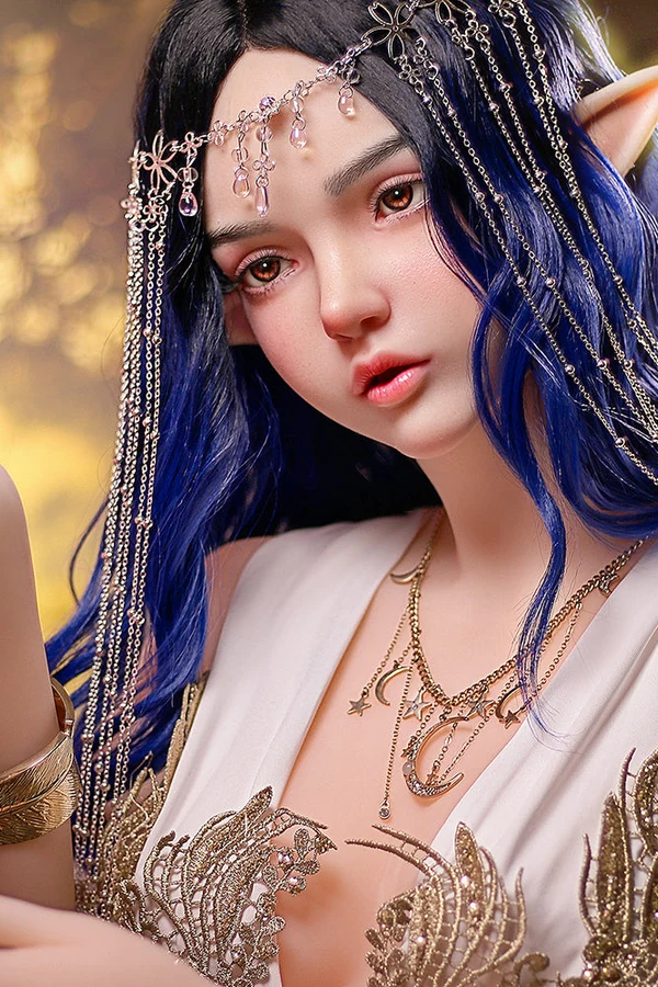 160 cm (5 ft 3) B-cup ELF Hybrid Sex Doll M8 (Moveable Jaw) - Image 17