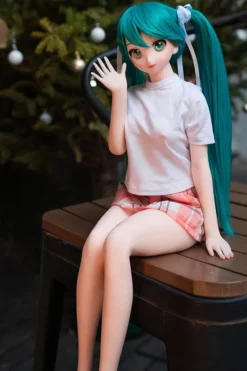Alternative view of 60cm (2ft0) Anime Silicone Sex Doll J60 Miku
