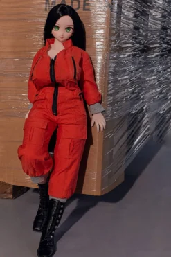 Alternative view of 60cm (2ft0) Anime Mini Silicone Sex Doll J60 P Rina