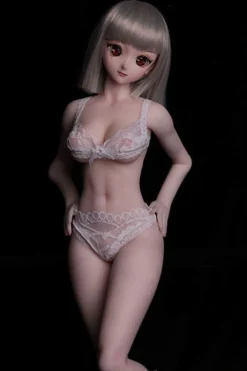 60cm (2ft0) Travel-Size Anime Silicone Sex Doll J60 Gina