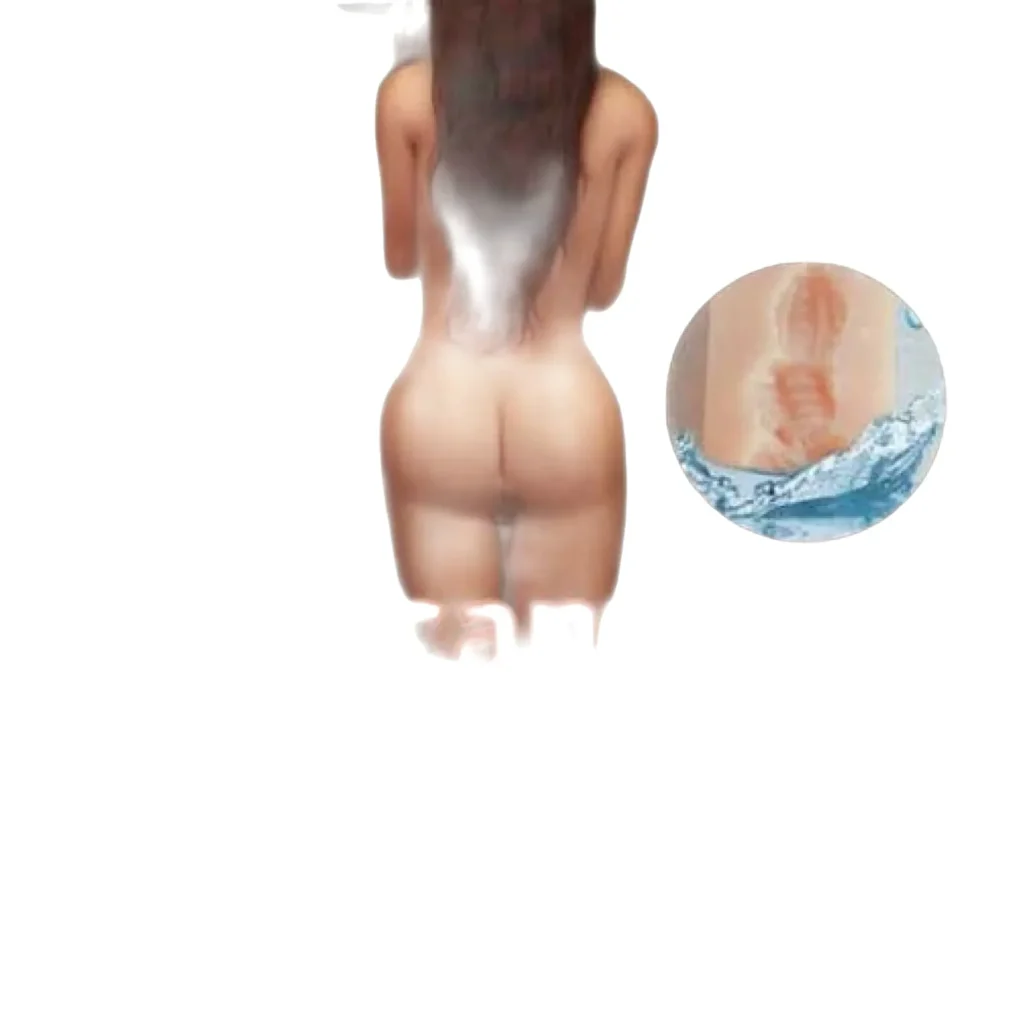 H2O Easy Wash Insert (2 x 20 cm / 0.79”) - Removable Vagina For Sex Doll 02