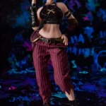 Si70 MO Jetta Mini Sex Doll – Full Body Front View in Cosplay Outfit, Peace Sign Gesture | CLM Classic