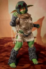 ULW SiF120 Barza - 120cm Green Goblin Sex Doll Silicone Ultra Lightweight