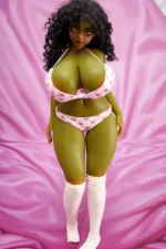 Si60cm-XL-Hani-busty-goblin-mini-sex-doll-olive-green