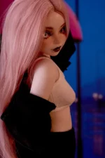 Cute-mini-sex-doll-HilaryCinnamon-upper-body-side-view