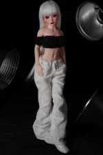 J60 Saki silicone sex doll full body standing pose – CLM Classic