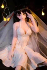 Cute-mini-sex-doll-j60-kurumi-sitting-hands-up