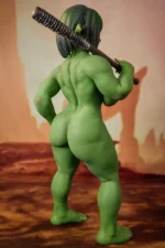 ULW SiF120 Barza - 120cm Green Goblin Sex Doll Silicone Ultra Lightweight