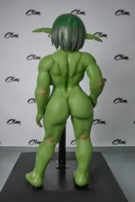 ULW SiF120 Barza Goblin Sex Doll – Factory Photo, Close-up Rear Buttock View | CLM ULW