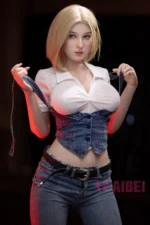 167cm/5ft6 E-Cup Big Breast Silicone Sex Doll #AB12 | US In Stock