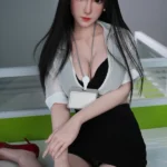 160cm/5ft3 D-cup Silicone Head Sex Doll C26S - Tifa | US In Stock