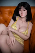 160cm/5ft3 D-cup Silicone Head Chinese Sex Doll with Short Black Hair - C36S | EU In Stock - image 3