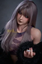 169cm/5ft7 C-Cup Purple Hair Silicone Sex Doll S9 | US In Stock - image 3