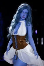 160cm/5ft3 F-cup Blue Skinned Alien TPE Sex Doll - Zina | EU In Stock