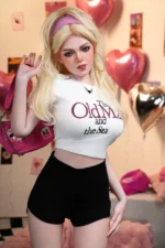 170cm/5ft7 D-cup Silicone Head Blonde Sex Doll C2S | US In Stock - image 4