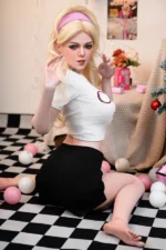 170cm/5ft7 D-cup Silicone Head Blonde Sex Doll C2S | US In Stock - image 8