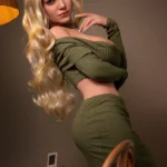 166cm/5ft5 H-cup Blonde TPE Sex Doll - #AB13 | US In Stock