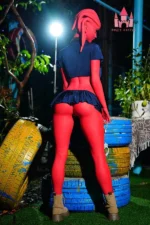 160cm/5ft3 F-cup Red Skinned Alien TPE Sex Doll - #A9 | US In Stock - image 10