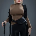 165cm/5ft5 G-Cup Japanese Full Body Tall Silicone Sex Doll - S32 Kitty Natural | US In Stock