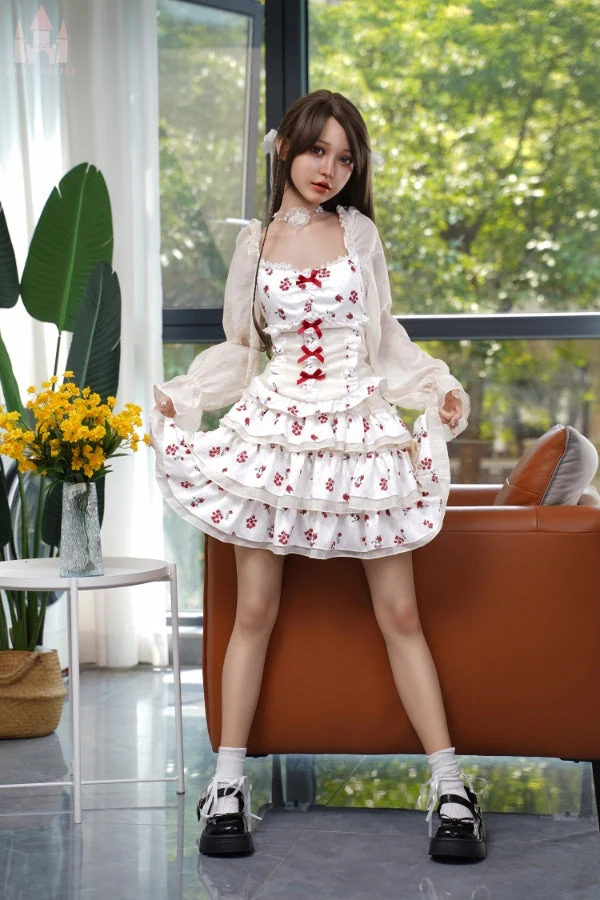 158cm/5ft2 B-cup Small Breast Silicone Sex Doll - #S21 | US In Stock - image 2