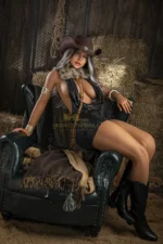 164cm/5ft5 F-cup Blonde Silicone Sex Doll - S13 ROS Max Dark Tanned | US In Stock - image 7
