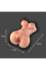 Pleasure Toy Silicone Torso Sex Doll - #01 | US In Stock size guide