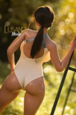 159cm/5ft3 G-cup Japanese Silicone BBW Sex Doll – Mizuki | US In Stock - image 9