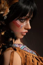 159cm/5ft3 E-Cup Silicone Head Sex Doll SG3 - Ada Dark Tanned | US In Stock - image 3