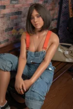 162cm/5ft4 A-Cup Small Tits Silicone Love Doll with S40 Head - Eileen | US In Stock - image 12