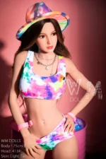 175cm/5ft9 B-cup Curly Hair Cute TPE Sex Doll with #413 Head | US In Stock - image 7