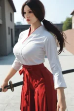 Silicone Head + TPE Body Sex Doll AB5 153cm（ 5ft0 ）| Aibei Doll® product image 2