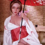 155cm/5ft1 H-cup Seamless Neck All-In-One Silicone Sex Doll AK24 - Angie | Angel Kiss® product image 1