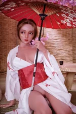 155cm/5ft1 H-cup Seamless Neck All-In-One Silicone Sex Doll AK24 - Angie | Angel Kiss® product image 1