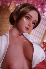155cm/5ft1 H-cup Seamless Neck All-In-One Silicone Sex Doll AK24 - Angie | Angel Kiss® product image 7