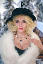 160cm/5ft3 D-cup Blond Hair Silicone Sex Doll - #266 | Angel Kiss® product image 1