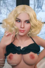 160cm/5ft3 D-cup Blond Hair Silicone Sex Doll - #266 | Angel Kiss® product image 12